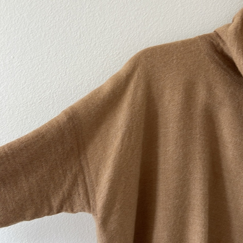 Cuyana Camel Cowl Neck Sweater - Picture 4 of 11